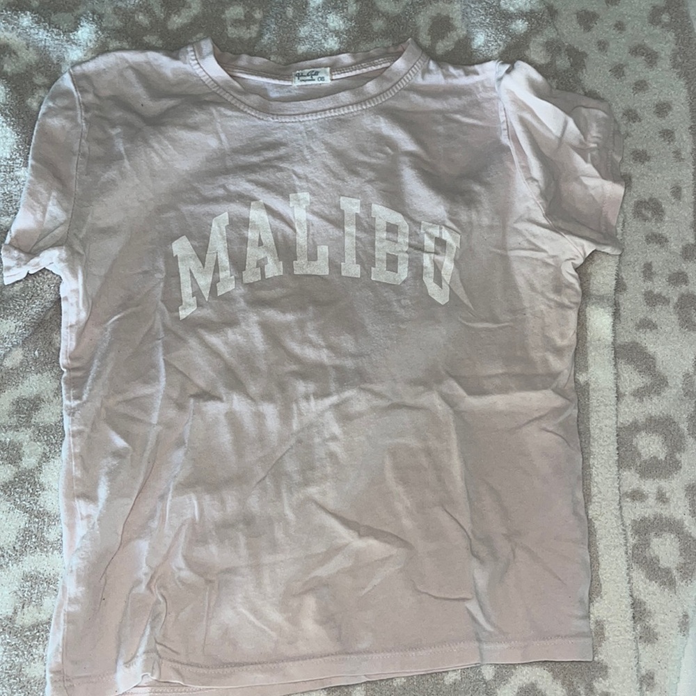 MALIBU LIGHT PINK TEE